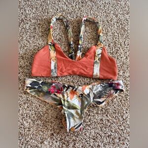 Boys and arrows floral bikini